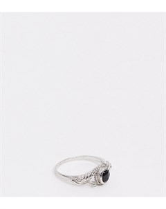 Серебряное кольцо с черным камнем Kingsley ryan