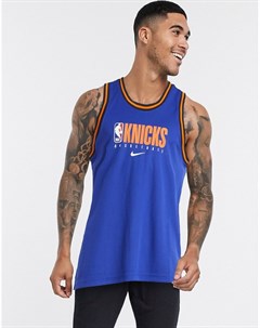 Синяя майка Basketball New York Knicks Nike
