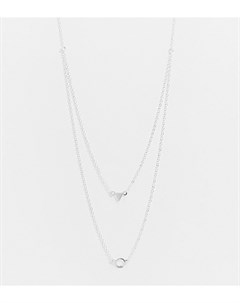 Серебряное ярусное ожерелье Kingsley ryan