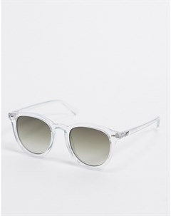 Белые солнцезащитные очки Le specs