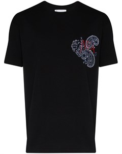 Рубашка с вышитым логотипом и короткими рукавами Jw anderson