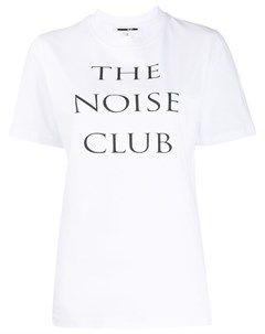 Футболка Noise Club с принтом Mcq alexander mcqueen