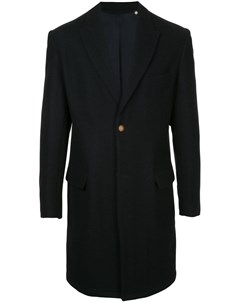 Однобортное пальто Kent & curwen