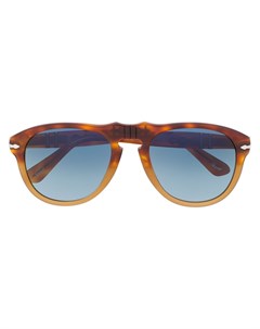 Солнцезащитные очки авиаторы черепаховой расцветки Persol