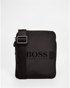 Сумка для авиаперелетов с логотипом By Hugo Boss Pixel Boss green