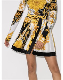 Расклешенная юбка с принтом Baroque Versace