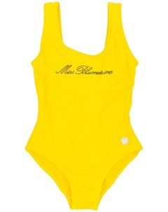 Слитный купальник с логотипом Miss blumarine
