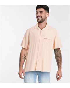 Рубашка персикового цвета с короткими рукавами Collusion