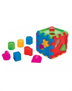 Сортер Сборной куб с геометрическими фигурами Shape Sortet Cube Pilsan