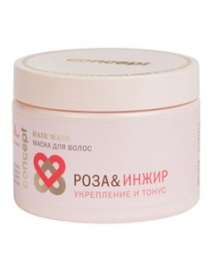 Маска для волос Роза и Инжир Укрепление и тонус Power and Tonus hair mask Concept (россия)