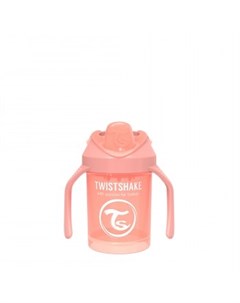 Поильник Mini Cup персиковый Twistshake