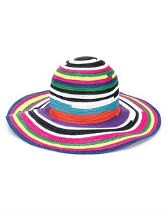 Плетеная шляпа в полоску Missoni mare