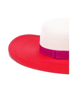 Соломенная шляпа в стиле колор блок Malo