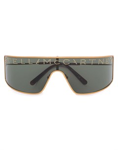 Декорированные солнцезащитные очки с логотипом Stella mccartney eyewear