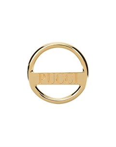 Кольцо для шарфа с выгравированным логотипом Emilio pucci