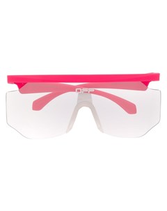 Солнцезащитные очки маска с логотипом Off-white