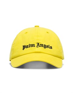 Бейсболка с вышитым логотипом Palm angels