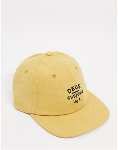 Желтая кепка Deus ex machina