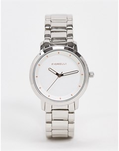 Серебристые часы Fiorelli