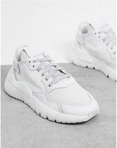 Белые кроссовки Nite Jogger Adidas originals