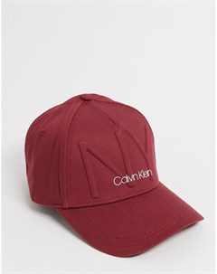 Красная кепка NY Calvin klein