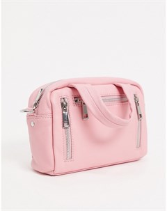 Розовая сумка через плечо Nunoo