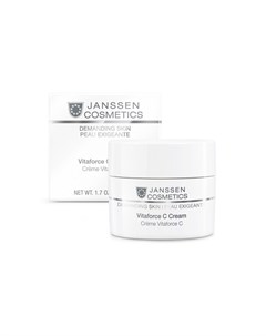 Янсен Vitaforce C Cream Регенерирующий крем с витамином С 50 мл Janssen