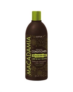 Macadamia интенсивно увлажняющий кондиционер для нормальных и поврежденных волос 500мл Kativa