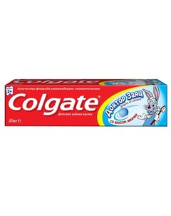 Колгейт Зубная паста Доктор Заяц вкус Жвачки 50мл Colgate