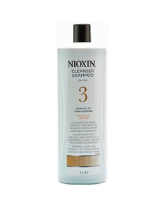 Система 3 Очищающий шампунь 1000мл Nioxin