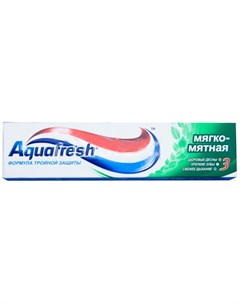 Аквафреш зубная паста 3 Мягко Мятная 50мл Aquafresh