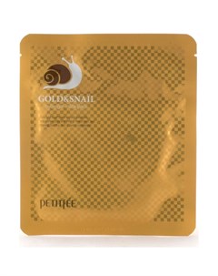 Маска для лица гидрогелевая Gold Snail Transparent Gel Mask Pack 1 шт Petitfee