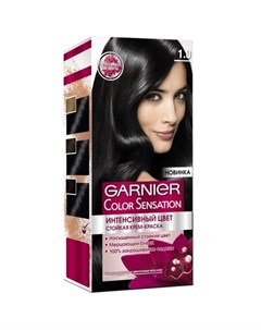 Гарньер Color Sensation крем краска для волос 1 0 Драгоценный чёрный агат Garnier