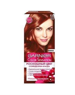 Гарньер Color Sensation крем краска для волос 6 35 Золотой янтарь Garnier