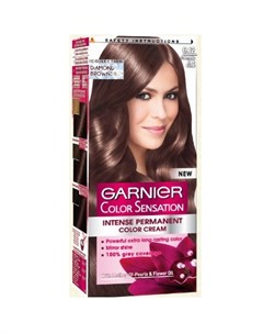 Гарньер Color Sensation крем краска для волос 6 12 Сверкающий Холодный Мокко Garnier