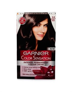 Гарньер Color Sensation крем краска для волос 3 0 Роскошный каштановый Garnier