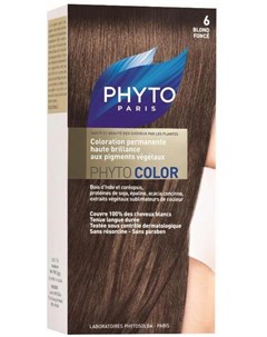 Фитоколор 6 Краска для волос Темный блонд Phyto