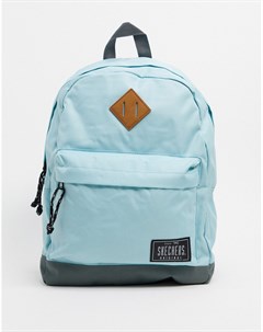 Голубой рюкзак с логотипом Skechers