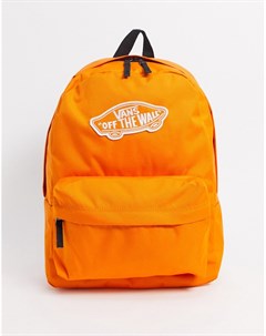 Оранжевый рюкзак Realm Vans