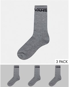 3 пары серых носков Classic Vans