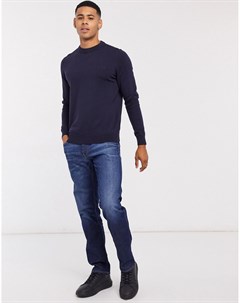 Темно синие джинсы прямого кроя Calvin klein jeans