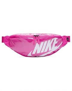 Ярко розовая сумка кошелек на пояс Heritage Nike