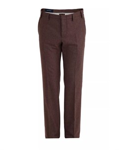Классические прямые брюки из шерстяной фланели Gucci