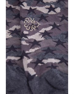 Носки из плотного хлопка с камуфляжным принтом Alto milano