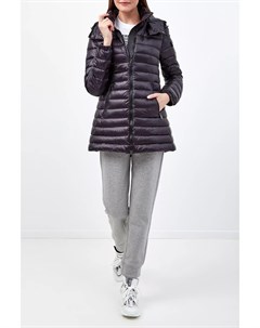 Легкий приталенный пуховик из нейлона leger Moncler