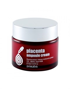 Крем для лица с плацентой placenta ampoule cream Zenzia