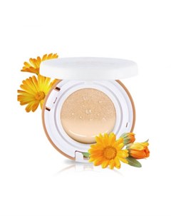 Тональная основа кушон с экстрактом календулы cc cushion with calendula flower water spf50 pa Secret nature