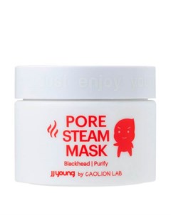 Разогревающая маска от черных точек jj young pore steam mask Jj young