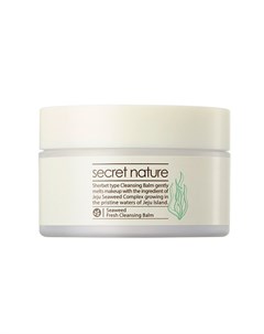 Очищающий бальзам для снятия макияжа с водорослями secret nature seaweed fresh cleansing balm Secret nature