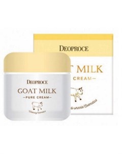 Крем для лица антивозрастной с экстрактом козьего молока deoproce goat milk pure cream Deoproce